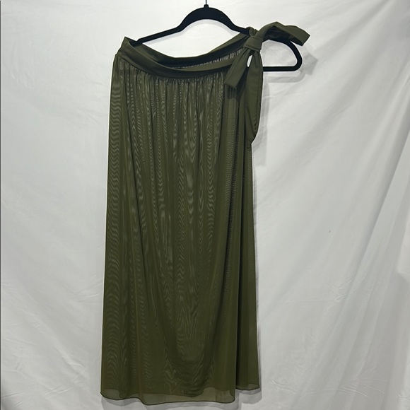 Olive Green Swim Cover-Up Size M - Picture 1 of 6